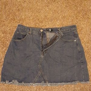Denim skirt size 12
